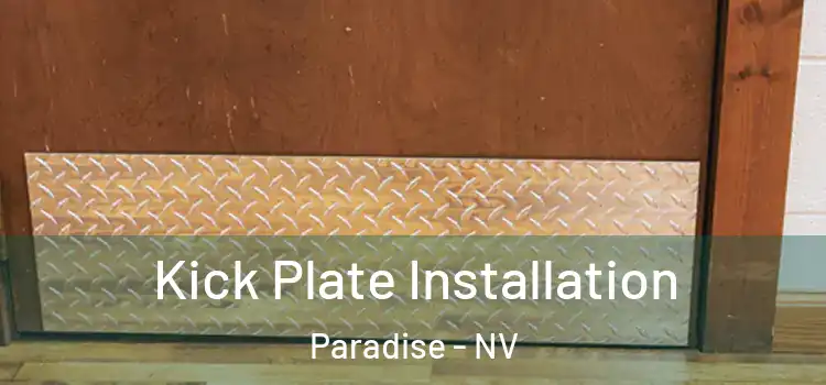 Kick Plate Installation Paradise - NV